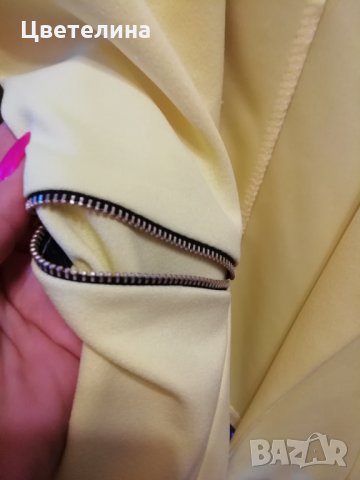 Жълто сакенце, М, снимка 3 - Сака - 33202286