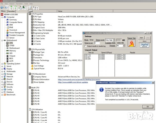 Q9550 SLB8V E0 // Q9400 SLB6B // AMD FX 6300, снимка 6 - Процесори - 37055971