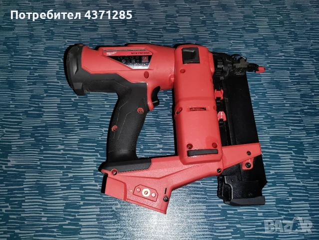 Акумулаторен такер Milwaukee M18FN18GS-0X, 18 V, 0°, 25 - 64 мм, без батерия и зарядно, снимка 11 - Други инструменти - 51411597