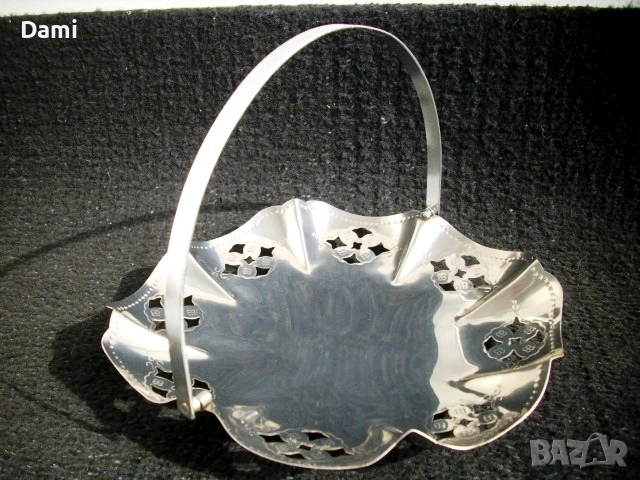 Бонбониера фруктиера поднос от неръждаема стомана, снимка 2 - Аксесоари за кухня - 52945636