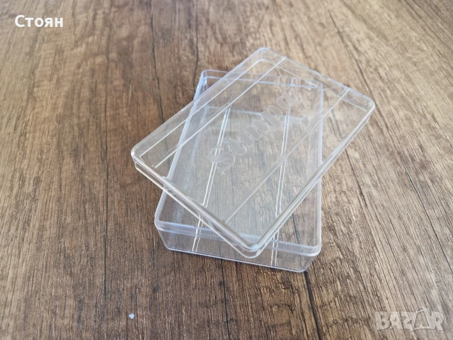 Празна пластмасова кутия, кутия за съхранение, прозрачна, снимка 2 - Форми - 50888916