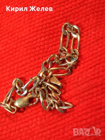 КРАСИВА МАРКОВА СРЕБЪРНА ГРИВНА СРЕБРО 925 C-Z КЛАСИЧЕСКА КАРТИЕ ПЛЕТКА 30380, снимка 2 - Гривни - 43223024