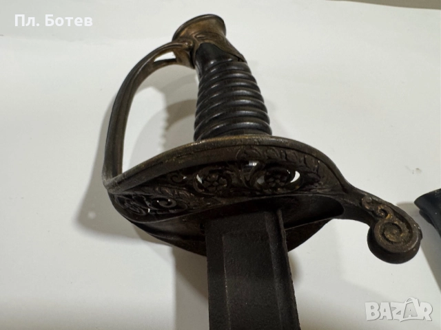 Стар бойна сабя, снимка 3 - Антикварни и старинни предмети - 52816454