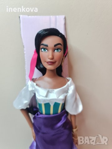 Оригинална кукла Есмералда - Парижката Света Богородица - Дисни Стор Disney store нова без кутия, снимка 15 - Кукли - 39142452