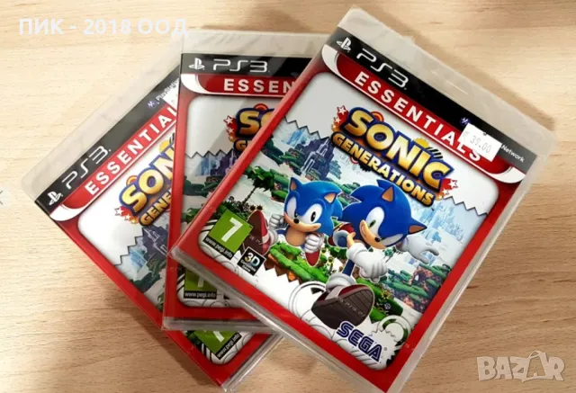 Чисто нова Игра Sonic Generations за PS3