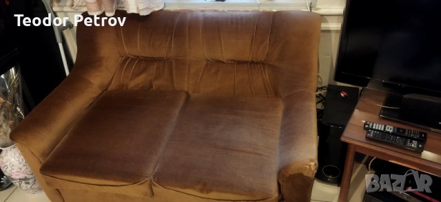 Двоен диван /канапе, снимка 1 - Дивани и мека мебел - 39534367