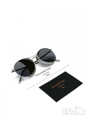 Оригинални мъжки слънчеви очила ERMENEGILDO ZEGNA Couture Titanium -55%, снимка 5 - Слънчеви и диоптрични очила - 38569333