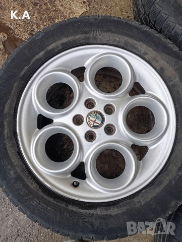 Оригинални джанти Alfa Romeo 16, снимка 3 - Гуми и джанти - 53025266