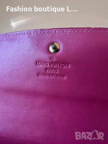 Цикламено портмоне на Louis Vuitton 🩷, снимка 4 - Портфейли, портмонета - 52412956