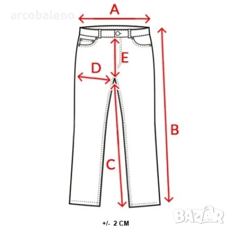 Мъжки дънки, снимка 5 - Дънки - 47730996