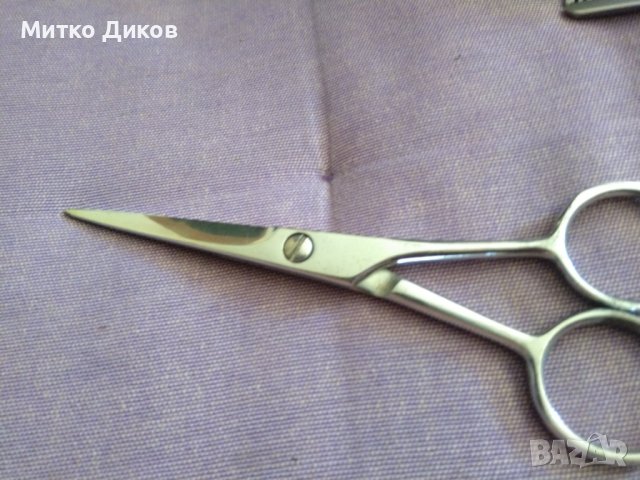 BETER Ножица професионална малка за подстригване-125мм и ножица за филиране-150мм, снимка 11 - Други - 37427191