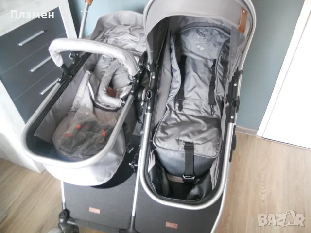 Детска количка за близнаци, снимка 2 - Стоки за близнаци - 49419542