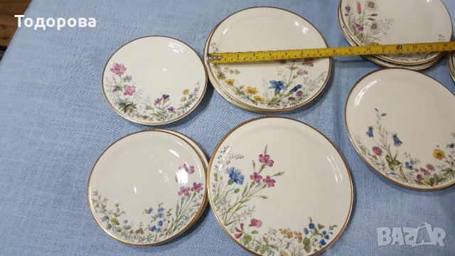Порцеланови чинии  - Бавария - 16 броя, снимка 7 - Антикварни и старинни предмети - 32891745
