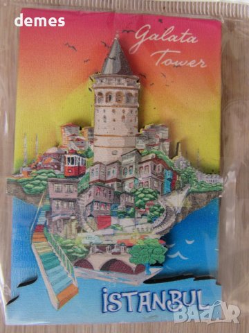 	Автентичен 3D магнит от Турция, снимка 3 - Колекции - 43453956