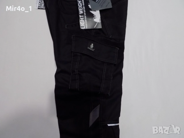 нов работен панталон mascot work wear долнище екип мъжки оригинален черен размер 48/M, снимка 4 - Спортни дрехи, екипи - 52682844