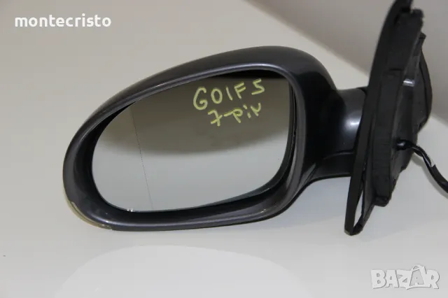Ляво огледало VW Golf 5 хечбек (2004-2008г.) Голф V електрическо 7 пина 🎨Цвят: Тъмно Сив, снимка 2 - Части - 49926606