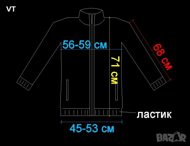 Мъжка жилетка LOSAN, снимка 5 - Други - 43553492