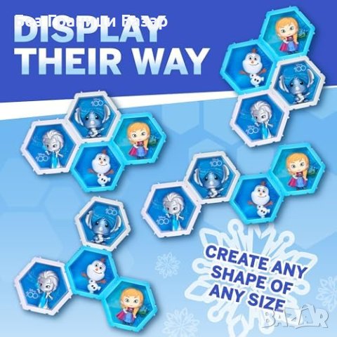 Нова Disney Frozen Anna 4D PODS Фигурка - Колекционерска играчка за деца, снимка 3 - Други - 43398198