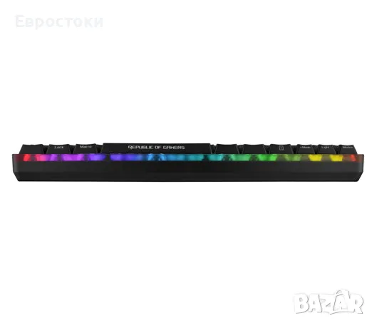 Механична клавиатура ASUS ROG Falchion Ace, USB кабелна RGB клавиатура, механични суичове ROG NX Red, снимка 3 - Клавиатури и мишки - 48695903