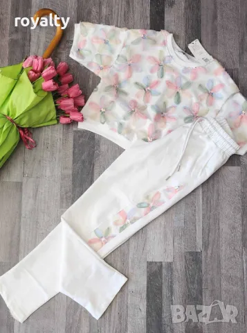 Дамски флорален комплект, снимка 5 - Комплекти - 49549187