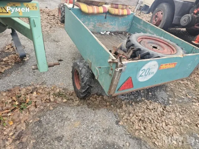 Мотоблок немски с ремарке, снимка 7 - Селскостопанска техника - 49875457