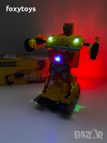 Трансформер Кола - Робот с пушек - RACING CAR, снимка 16 - Коли, камиони, мотори, писти - 52795152