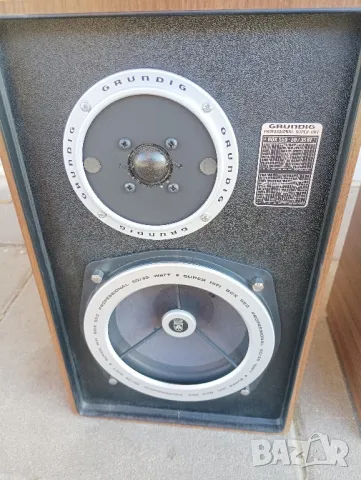 Професионални колони с усилвател GRUNDIG, SUPER HIFI, Box 550. , снимка 8 - Ресийвъри, усилватели, смесителни пултове - 47702668