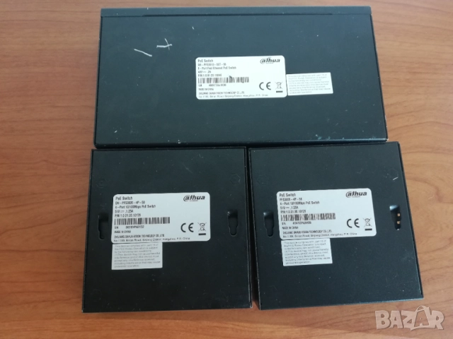 Dahua POE switch 3 броя, снимка 5 - Суичове - 52146535