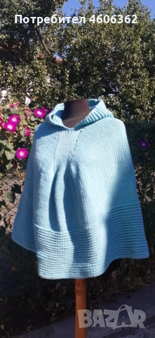 ръчно изплетено пончо , снимка 7 - Други - 51863970