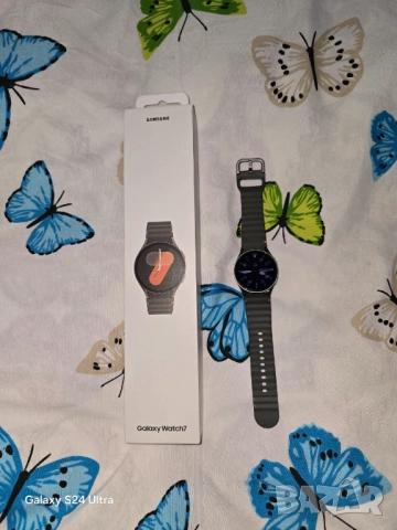 Samsung Galaxy Watch 7 (40 mm) – като нов, с гаранция, снимка 2 - Смарт гривни - 52575479