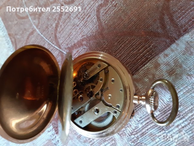 Златен дж.часовник-уникат, снимка 9 - Антикварни и старинни предмети - 28571527