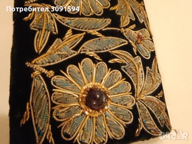 Портфейл от времето на СССР Made in India, ръчна изработка, снимка 2 - Портфейли, портмонета - 44052417