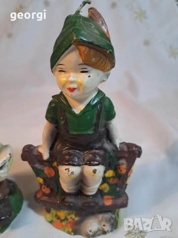 две декоративни свещи 32/5, снимка 2 - Декорация за дома - 53219299