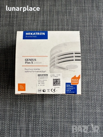 Hekatron детектор за дим Genius Plus Edition нов, снимка 9 - Други - 53391698