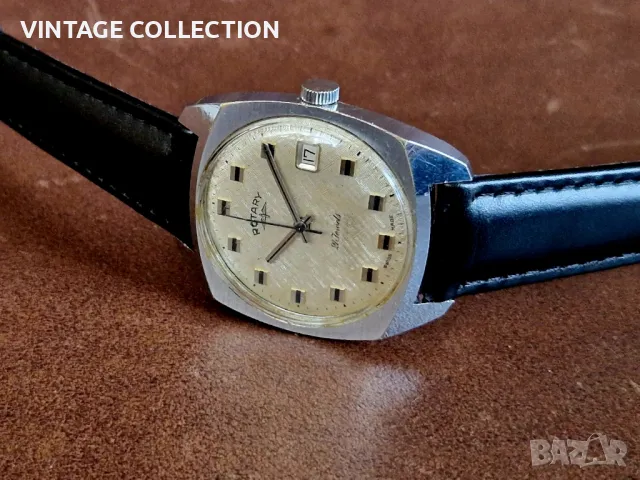 ROTARY Швейцарски Механичен Часовник 21 камъка SWISS MADE, снимка 5 - Антикварни и старинни предмети - 48928513