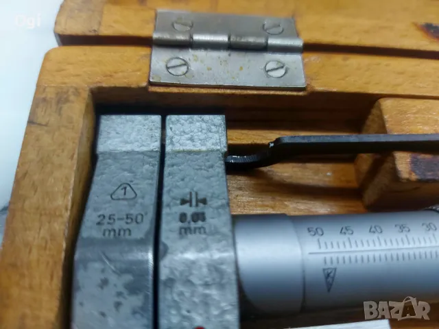 Микрометър вътромер 25-50мм  двуточков Ks, снимка 4 - Шублери - 49670288