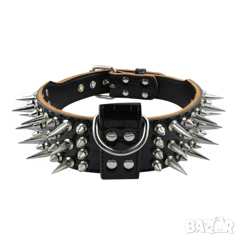 Нашийник с шипове за голямо куче. Нашийници за големи кучета. Каишки за кучета.

, снимка 2 - За кучета - 49261694