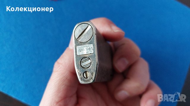 Рядка, посребрена, за колекционери запалка Tanita-04 с оргиналната си батерия, снимка 4 - Запалки - 35272385