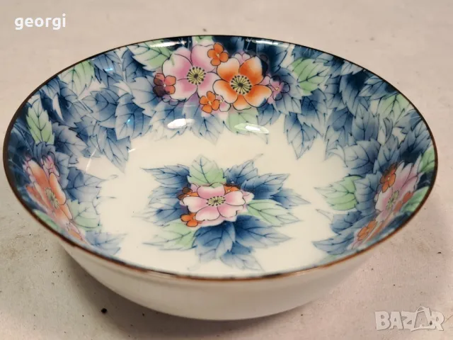 японска порцеланова купа 19/5, снимка 2 - Чинии - 49266867