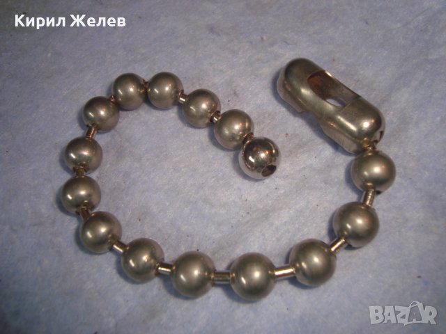 ИНТЕРЕСНА СТАРА СРЕБРИСТА МОДНА ТОПЧЕСТА АРТ ГРИВНА 28017, снимка 3 - Гривни - 37076142