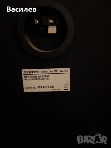 буфер Sony SS-WS80, снимка 3 - Аудиосистеми - 43355377
