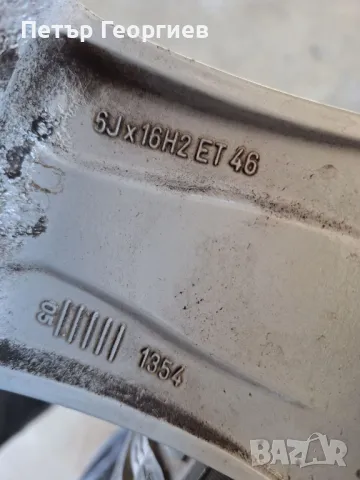 Оригинални Алуминиеви Джанти за Meрцедес А класа -16цола, снимка 7 - Гуми и джанти - 47434600