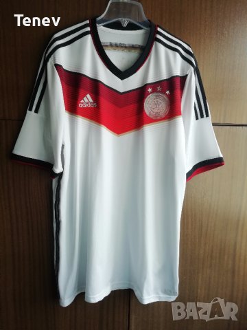 Germany Adidas World Cup 2014 оригинална фланелка тениска XL Германия 
