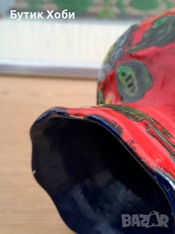 Винтидж керамична ваза West Germany , снимка 7 - Антикварни и старинни предмети - 43473627