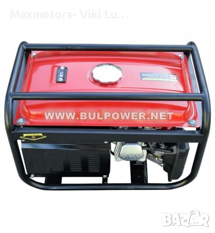 Генератор за ток 3,5 KW Bulpower монофазен, снимка 4 - Генератори - 39418641