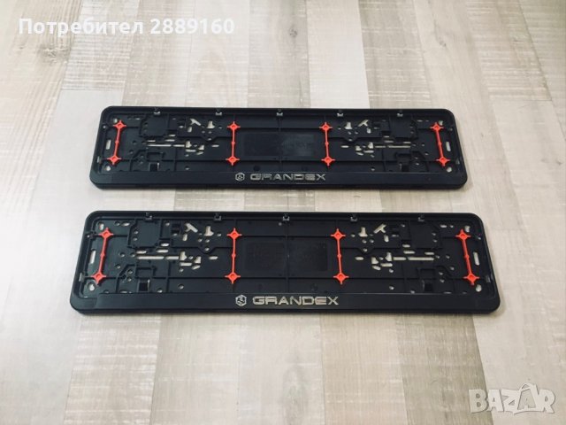 Оригинални подложки за номера на Mercedes/BMW/ Ferrari/Audi, снимка 4 - Аксесоари и консумативи - 33315133