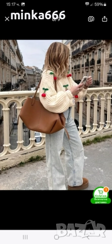 Дамски повер, снимка 2 - Блузи с дълъг ръкав и пуловери - 52857781