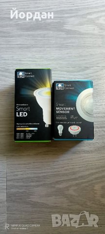 Комплект луничка LSC Smart LED и LSC Smart movement sensor, снимка 2 - Лед осветление - 33539956