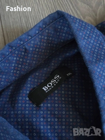 Жестока мъжка риза HUGO BOSS, снимка 5 - Ризи - 53161728