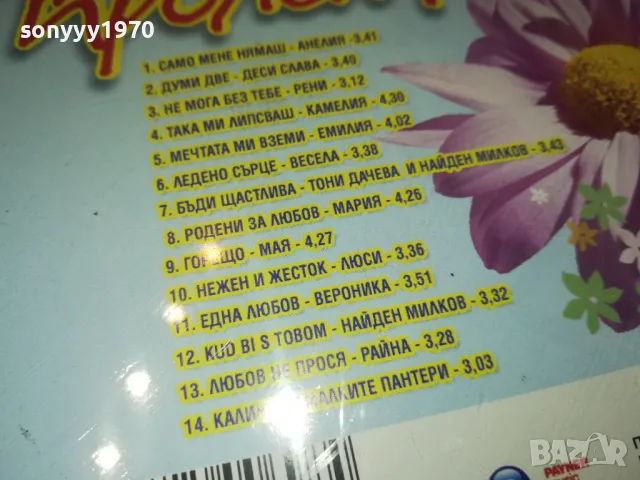 ПРОЛЕТ 2003 ЦД 1202251415, снимка 10 - CD дискове - 49098324